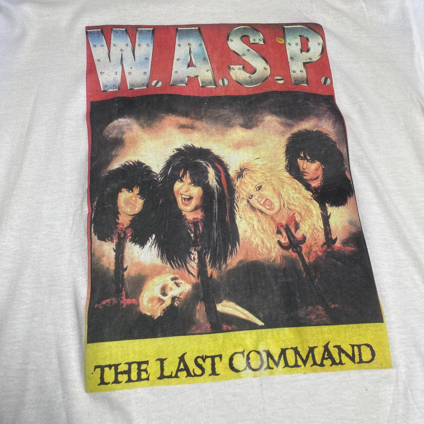 W.A.S.P. 80's The Last Command Tee