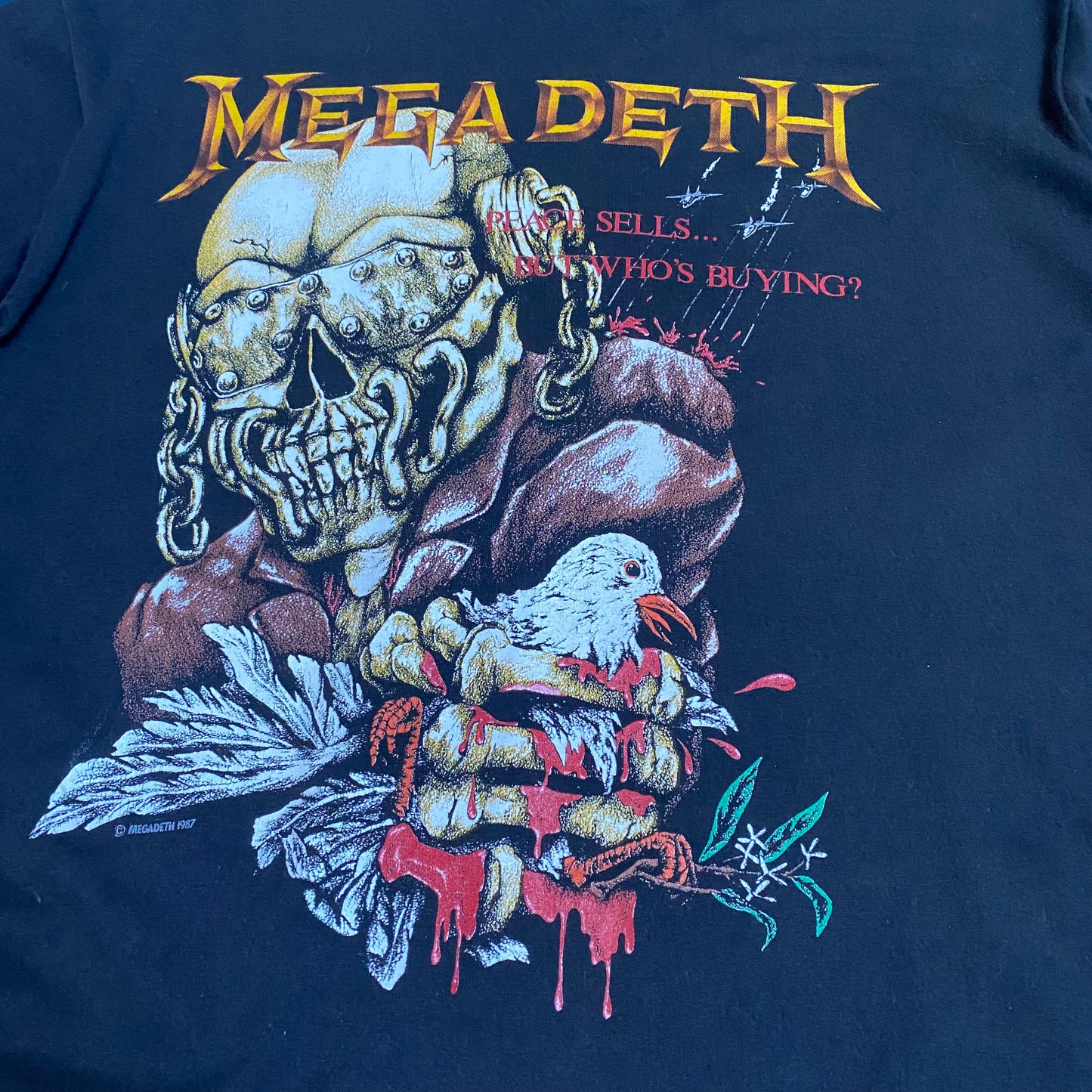 Megadeth 1987 Peace Sells But Who's Buying Tee