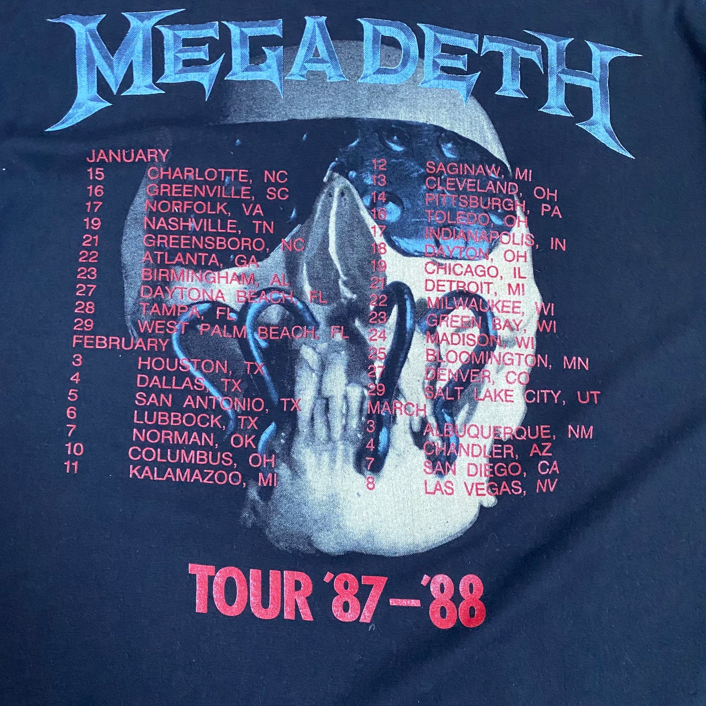 Megadeth 1987 Peace Sells But Who's Buying Tee