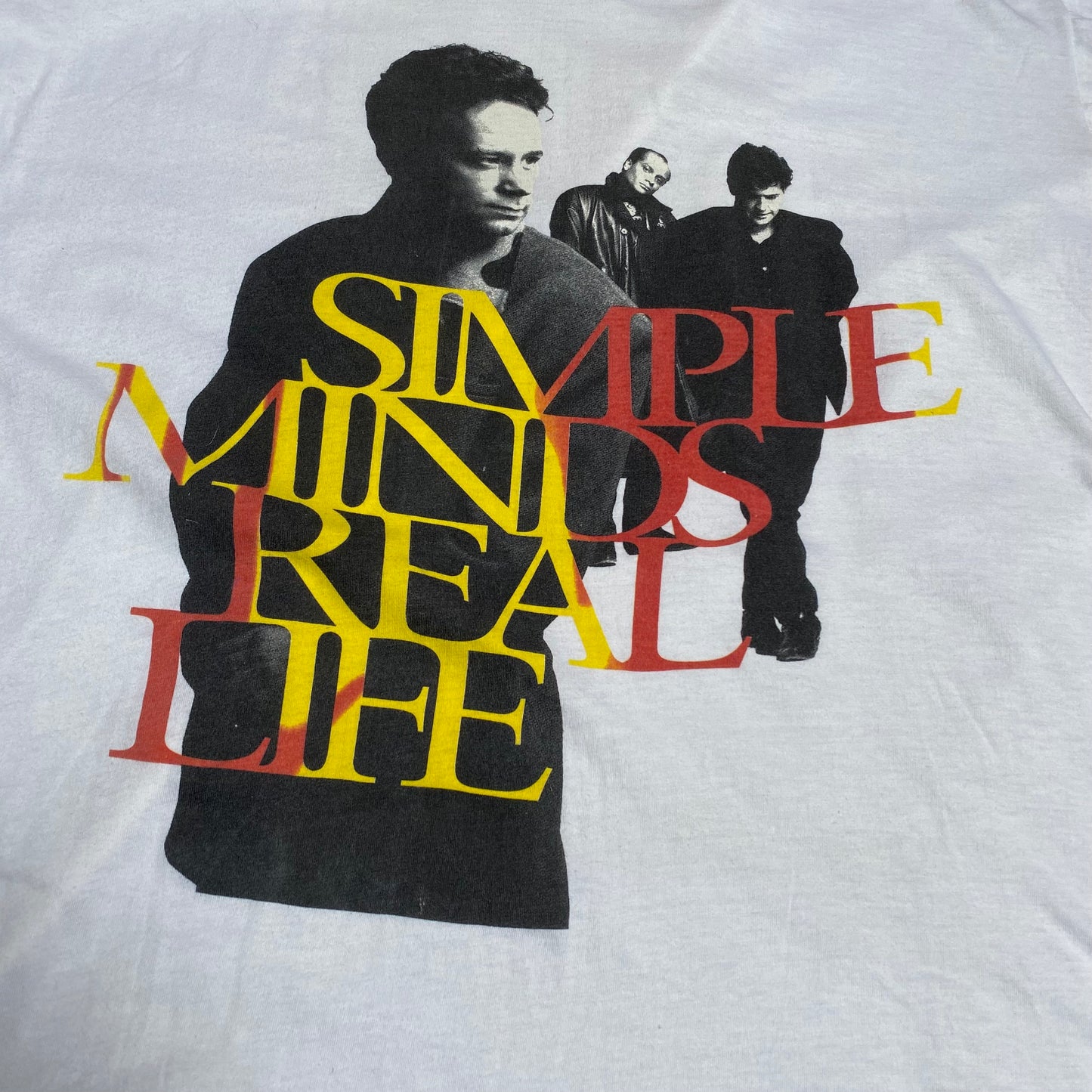 Simple Minds 1991 Real Life Tee