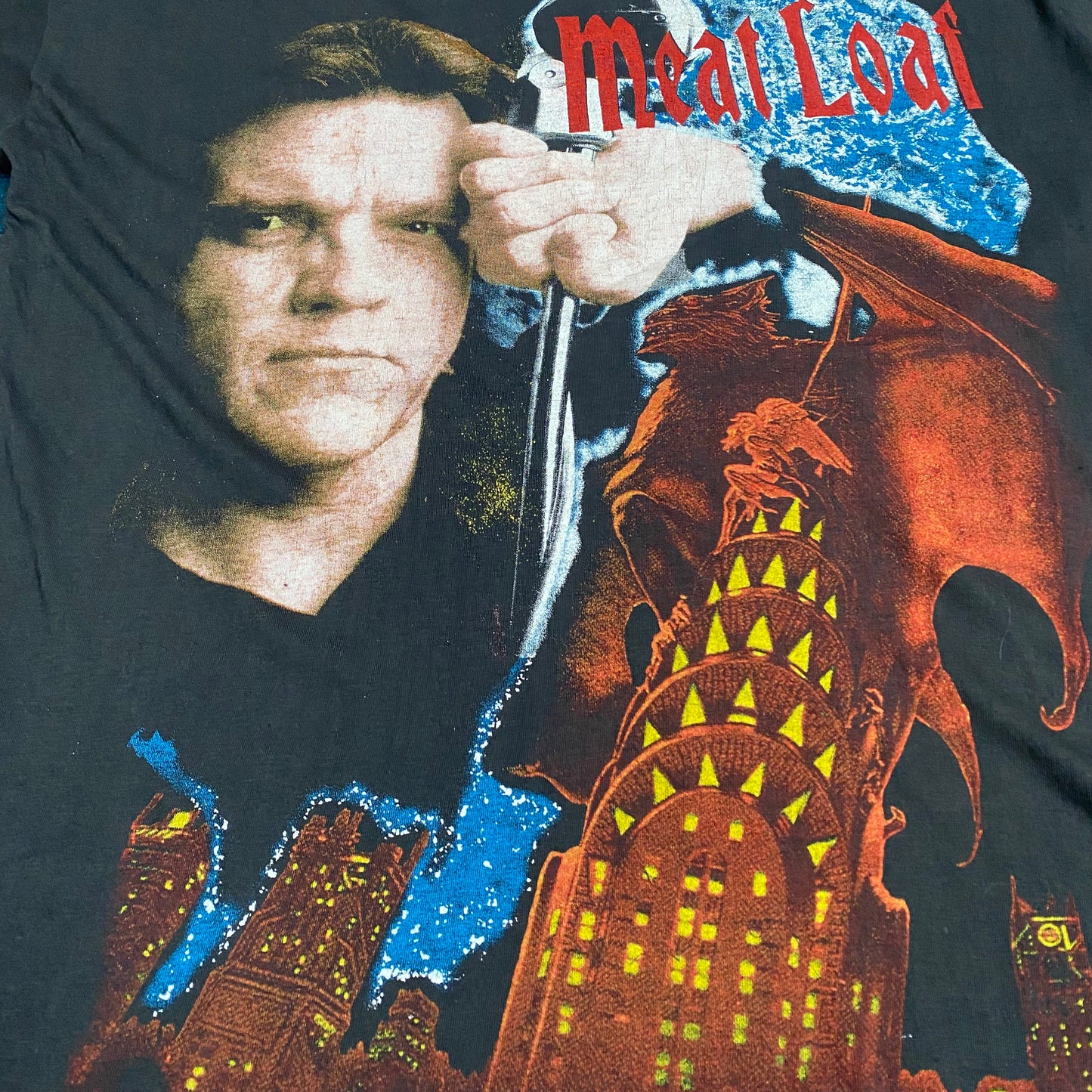 Meat Loaf 90's Bat Out of Hell II: Back into Hell Bootleg Tee