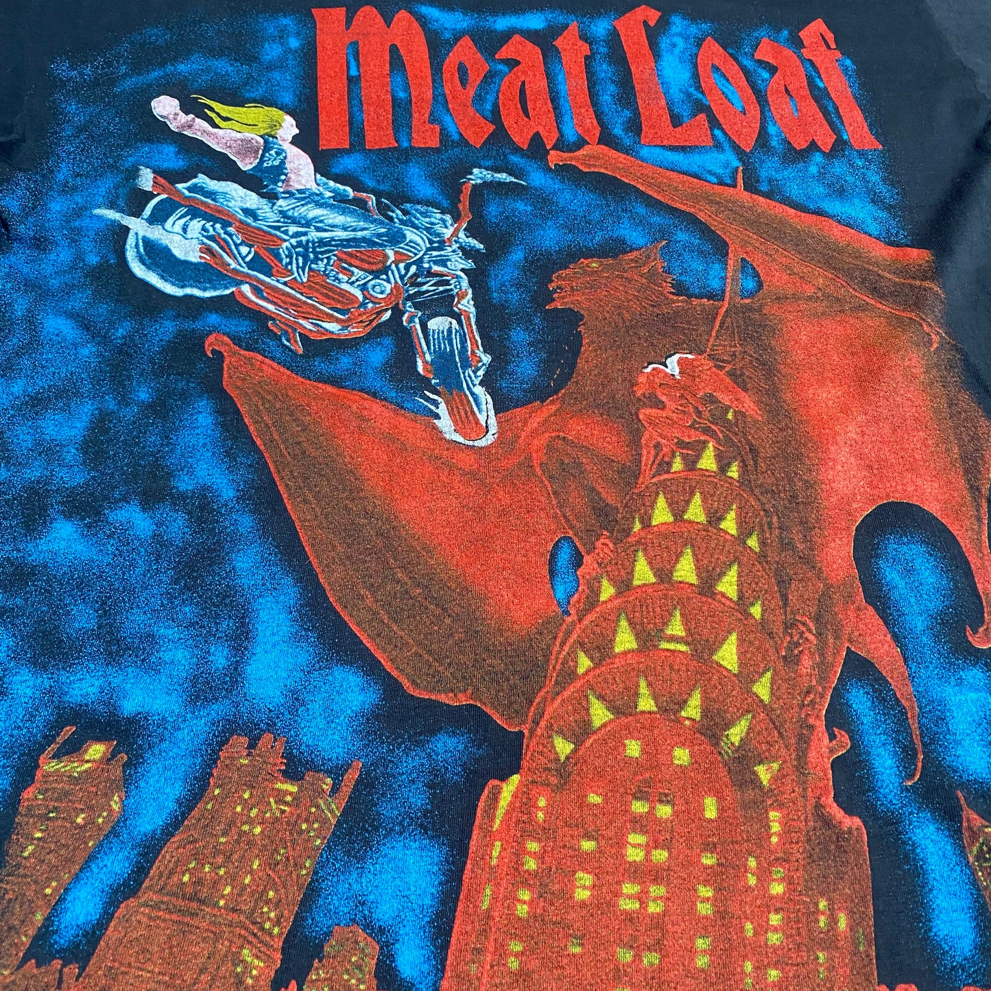 Meat Loaf 90's Bat Out of Hell II: Back into Hell Bootleg Tee