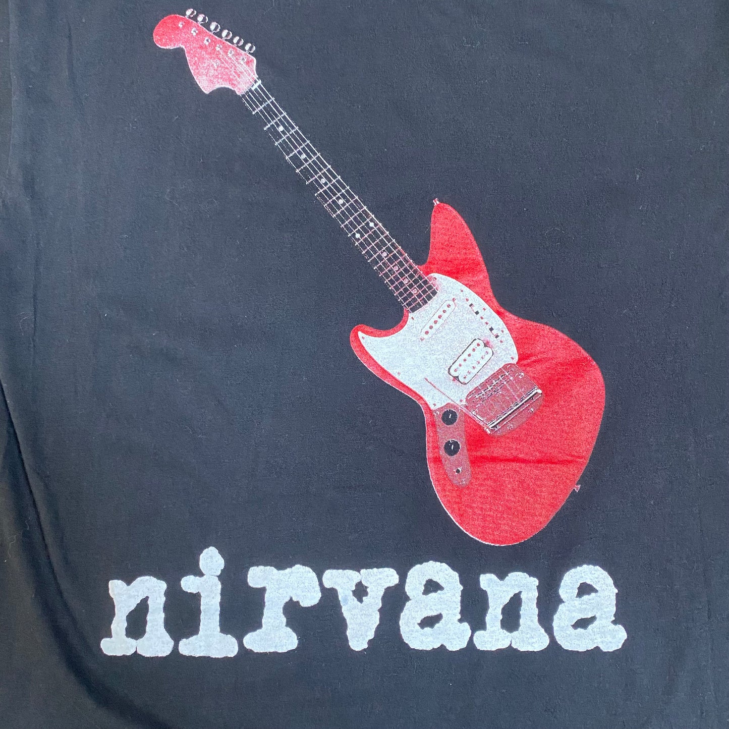 Kurt Cobain 90's Nirvana Fender Jag-Stang RW FR Tee