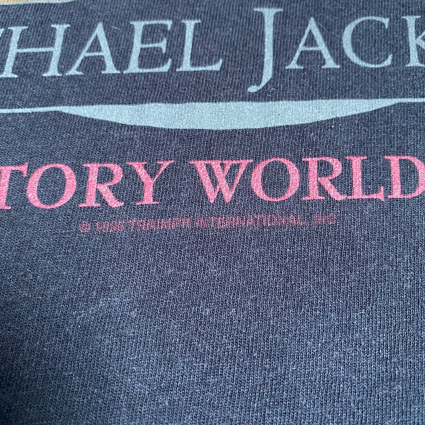 Michael Jackson 1996 King Of Pop - History World Tour Tee
