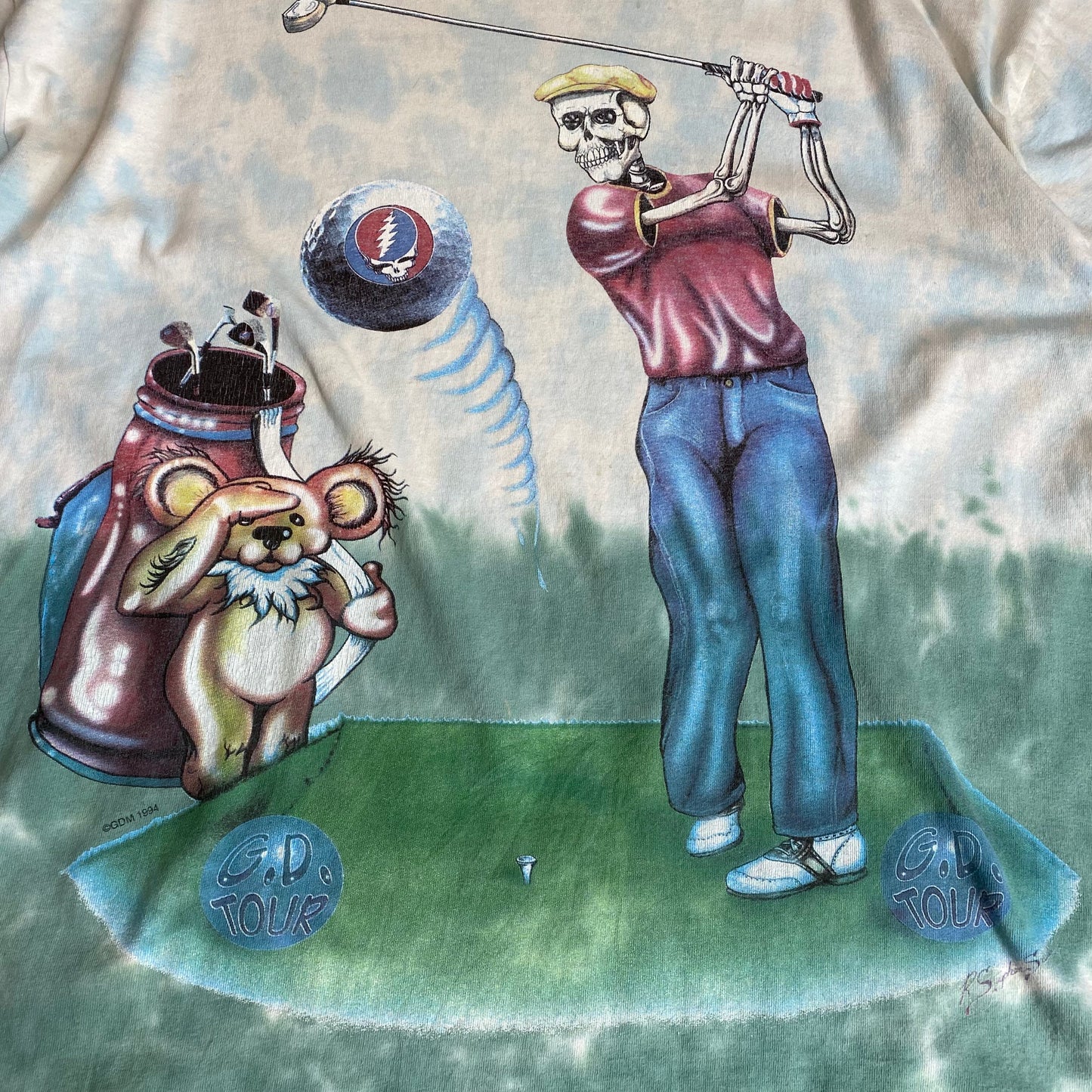 Grateful Dead 1994 Golf All Over Print Tee