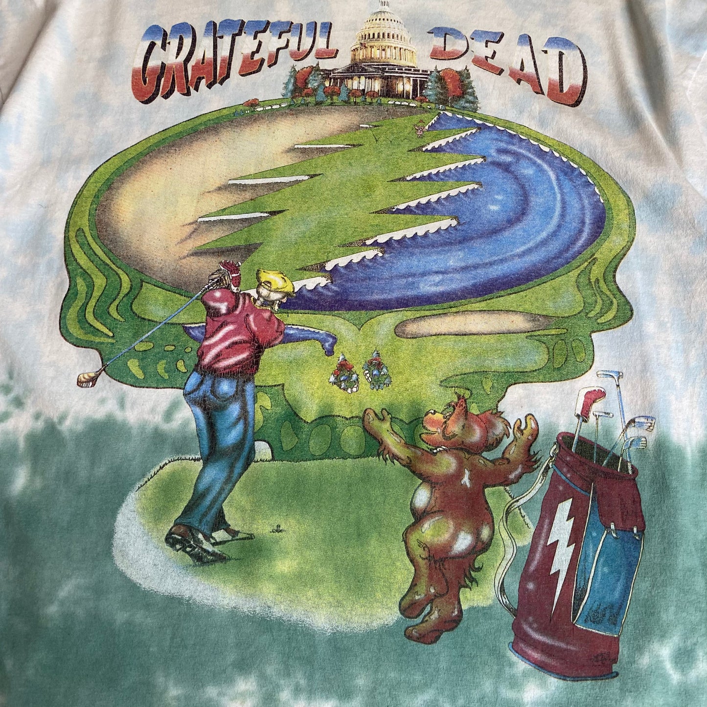 Grateful Dead 1994 Golf All Over Print Tee