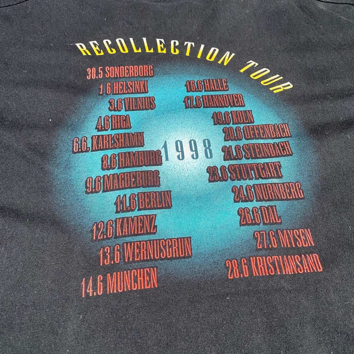 Creedence Clearwater Revisited 1998 Recollection Tee