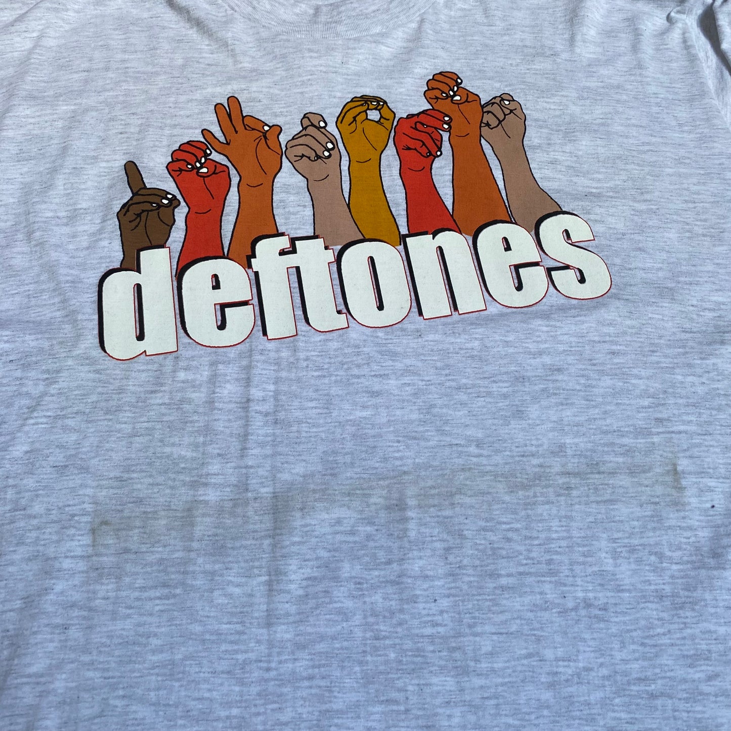 Deftones 90's Sign Language Long Sleeved Tee