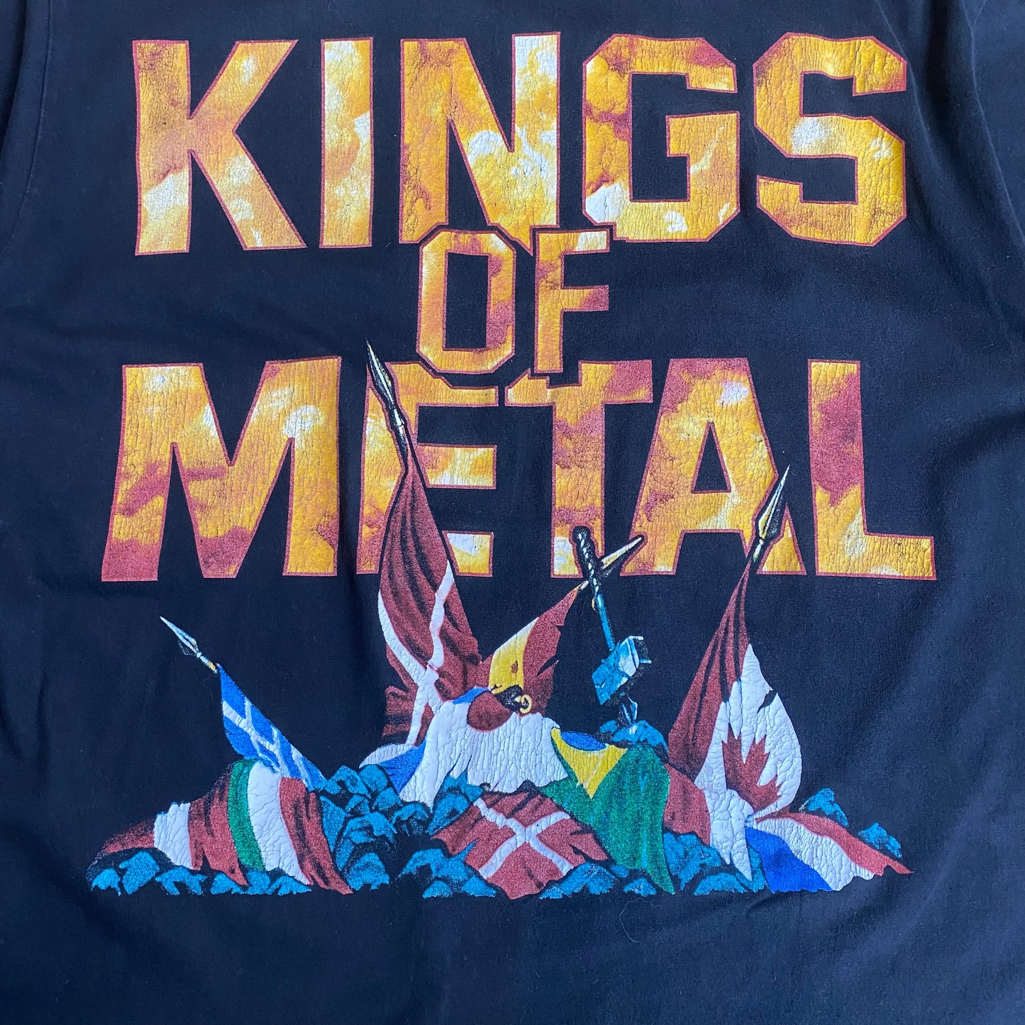 Manowar 90's Kings Of Metal Tee