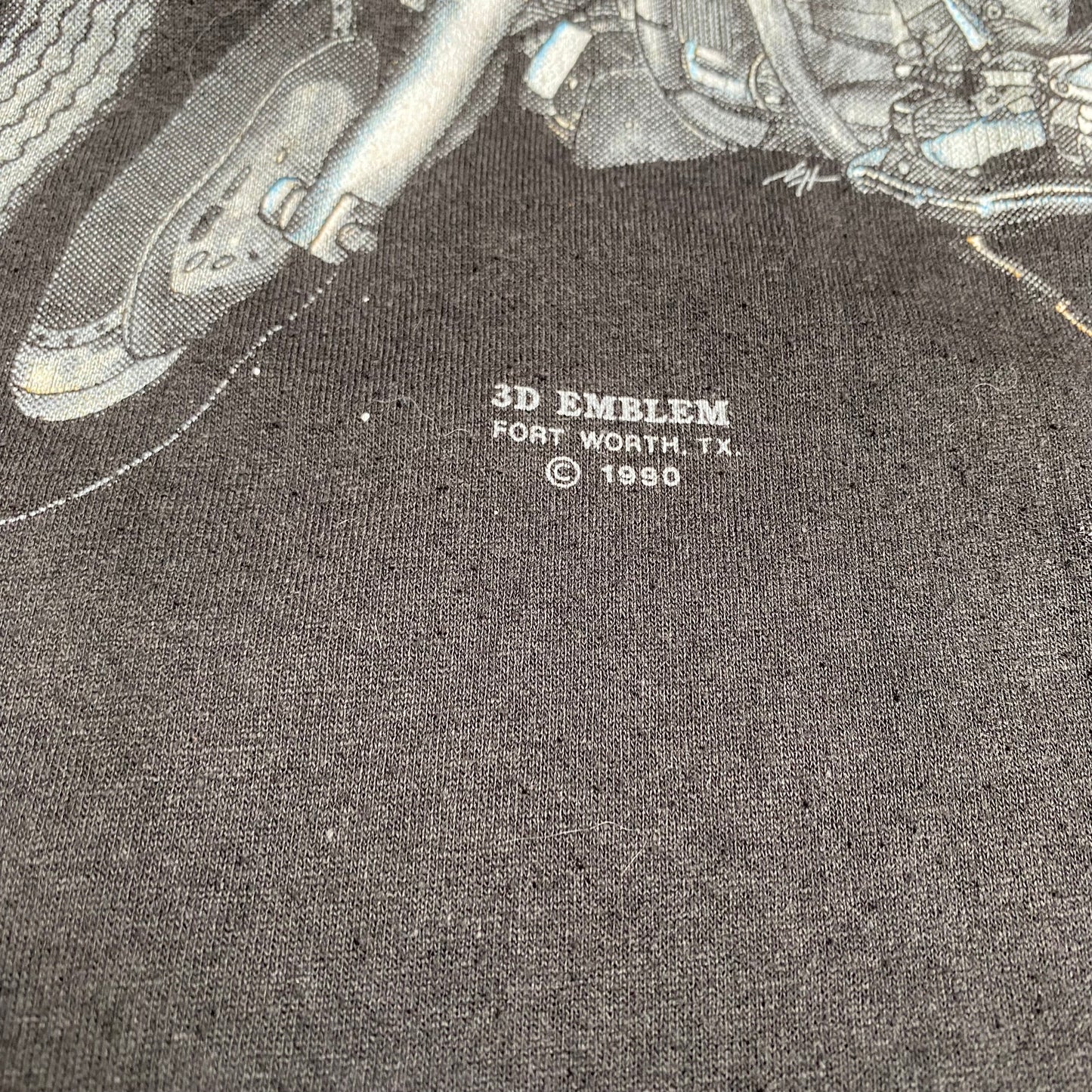 Harley Davidson 1990 Fat Boy 3D-Emblem Tanktop