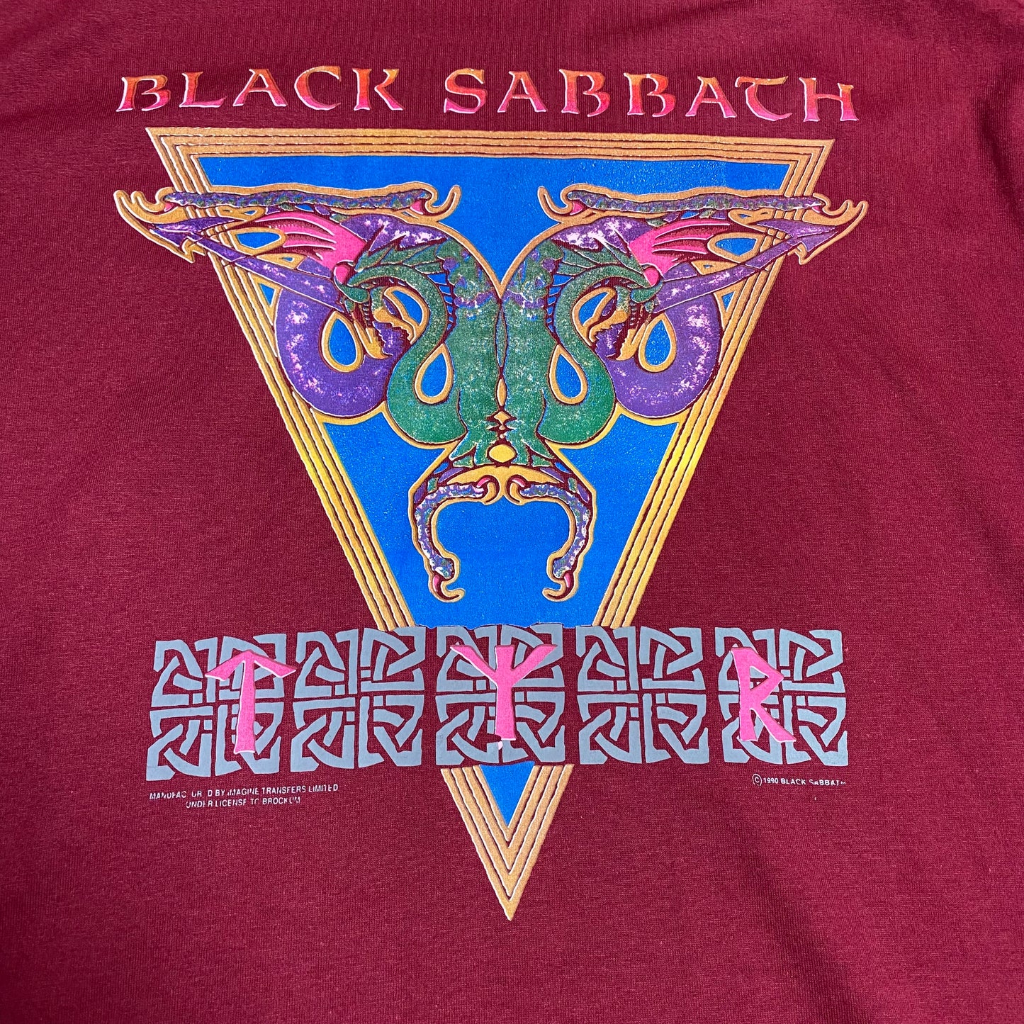 Black Sabbath 1990 Tyr Tee