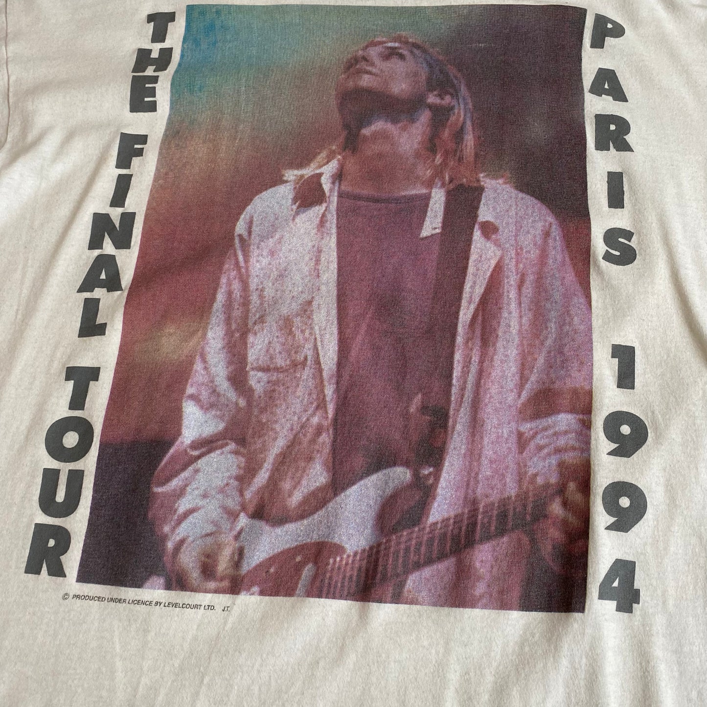Nirvana 1994 The Final Tour Paris Tee