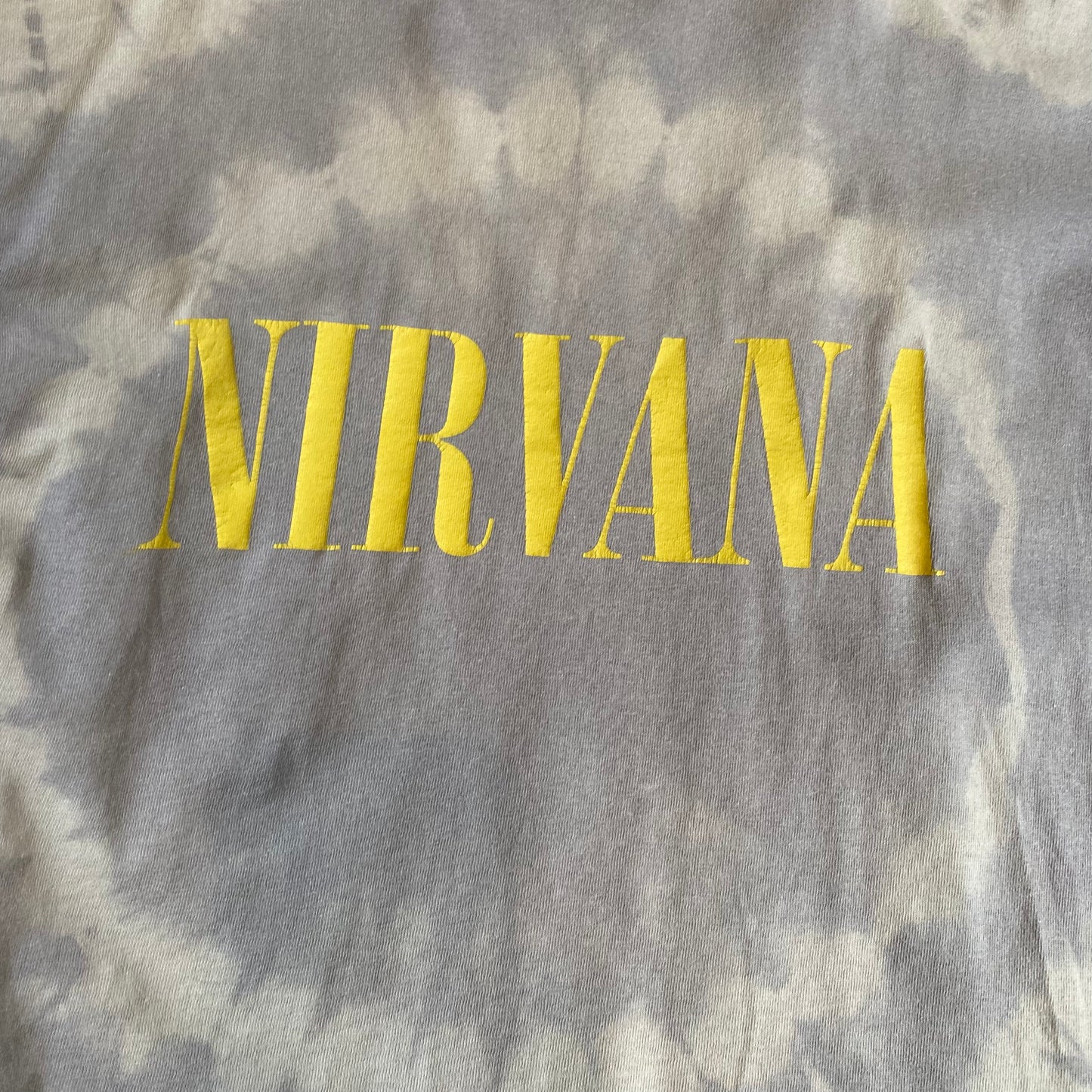 Nirvana 90's Holed Up Memorial Longsleeved Tie Dye Tee
