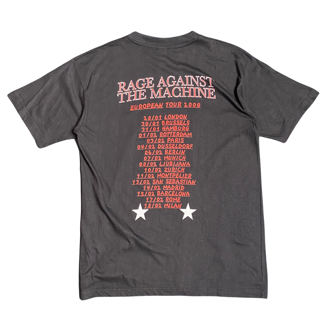 Rage Against The Machine 2000 European Tour Tee