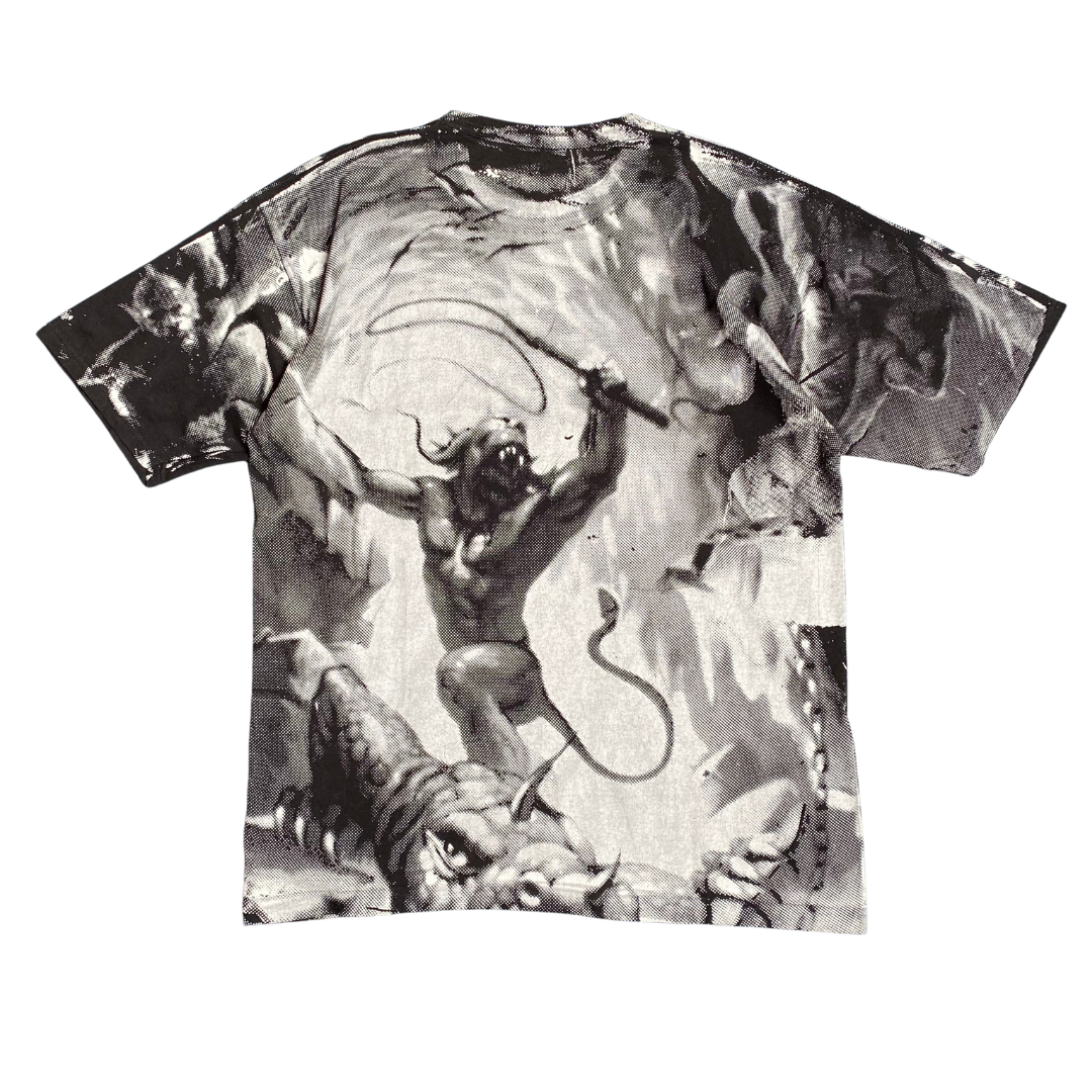 Manowar 1994 Demon's Whip All Over Print Tee