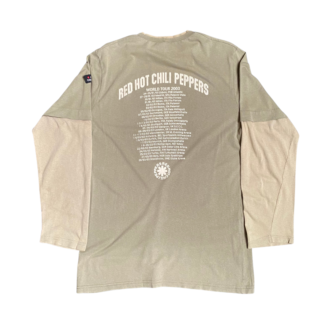 Red Hot Chili Peppers 2003 World Tour Layered Longsleeved Tee