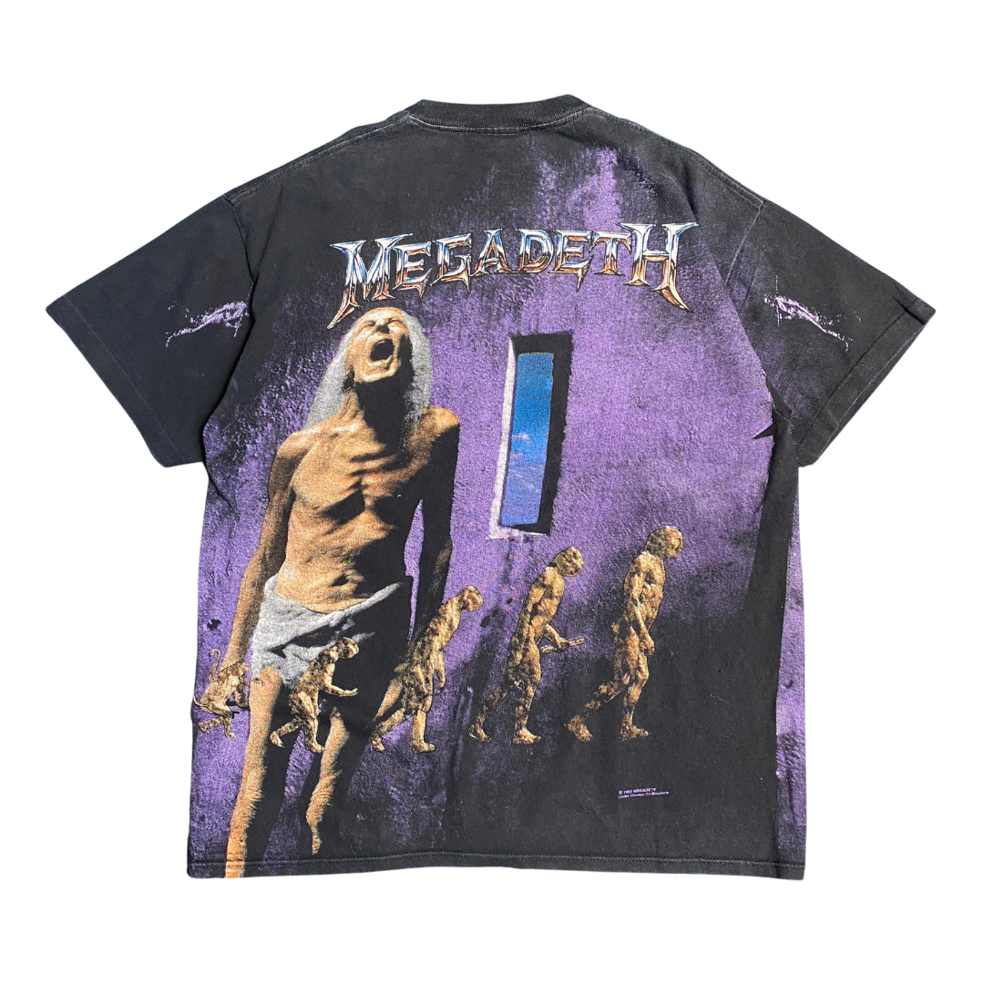 Megadeth 1992 Countdown To Extinction AOP Tee