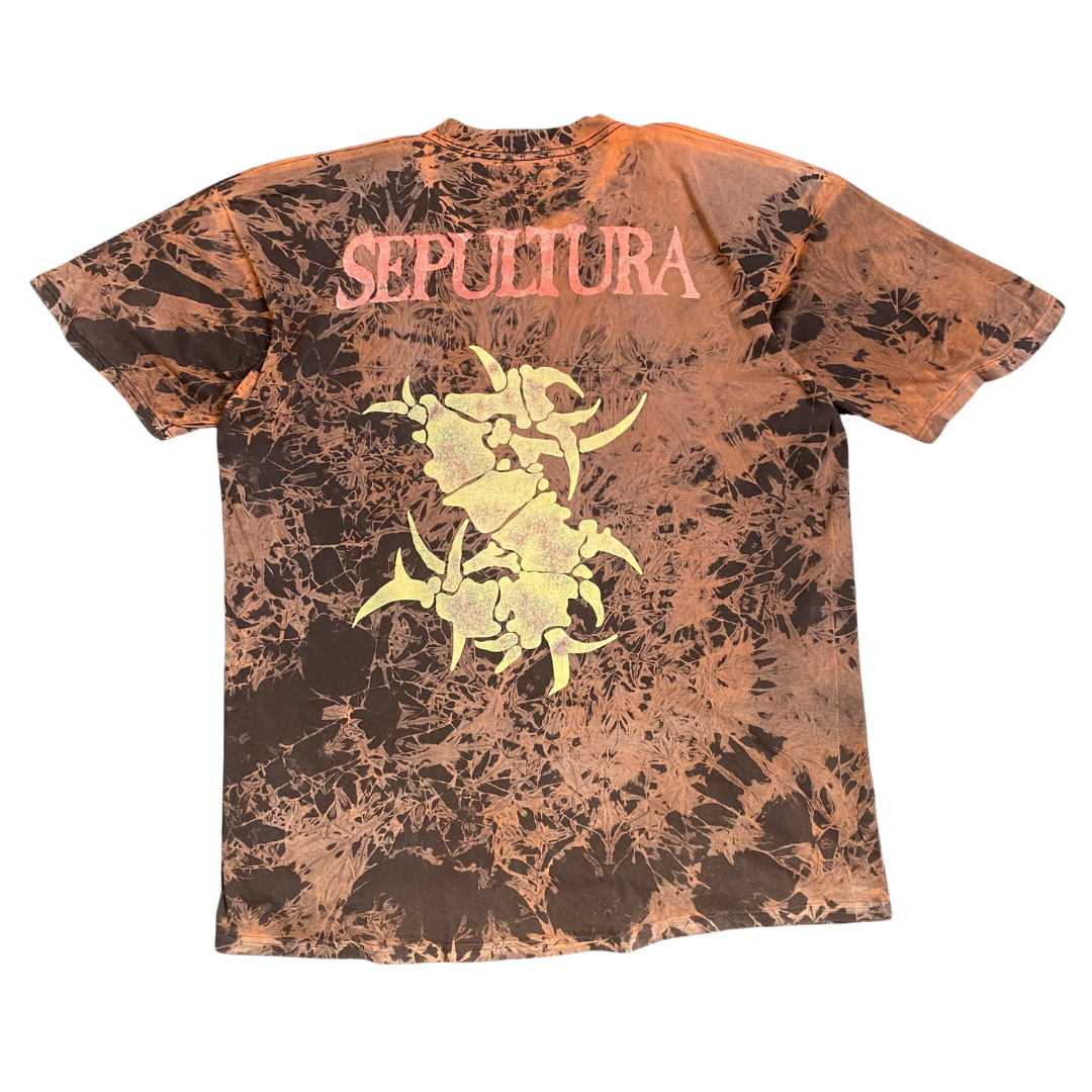 Sepultura 1996 Beneath The Remains Tie Dye Tee