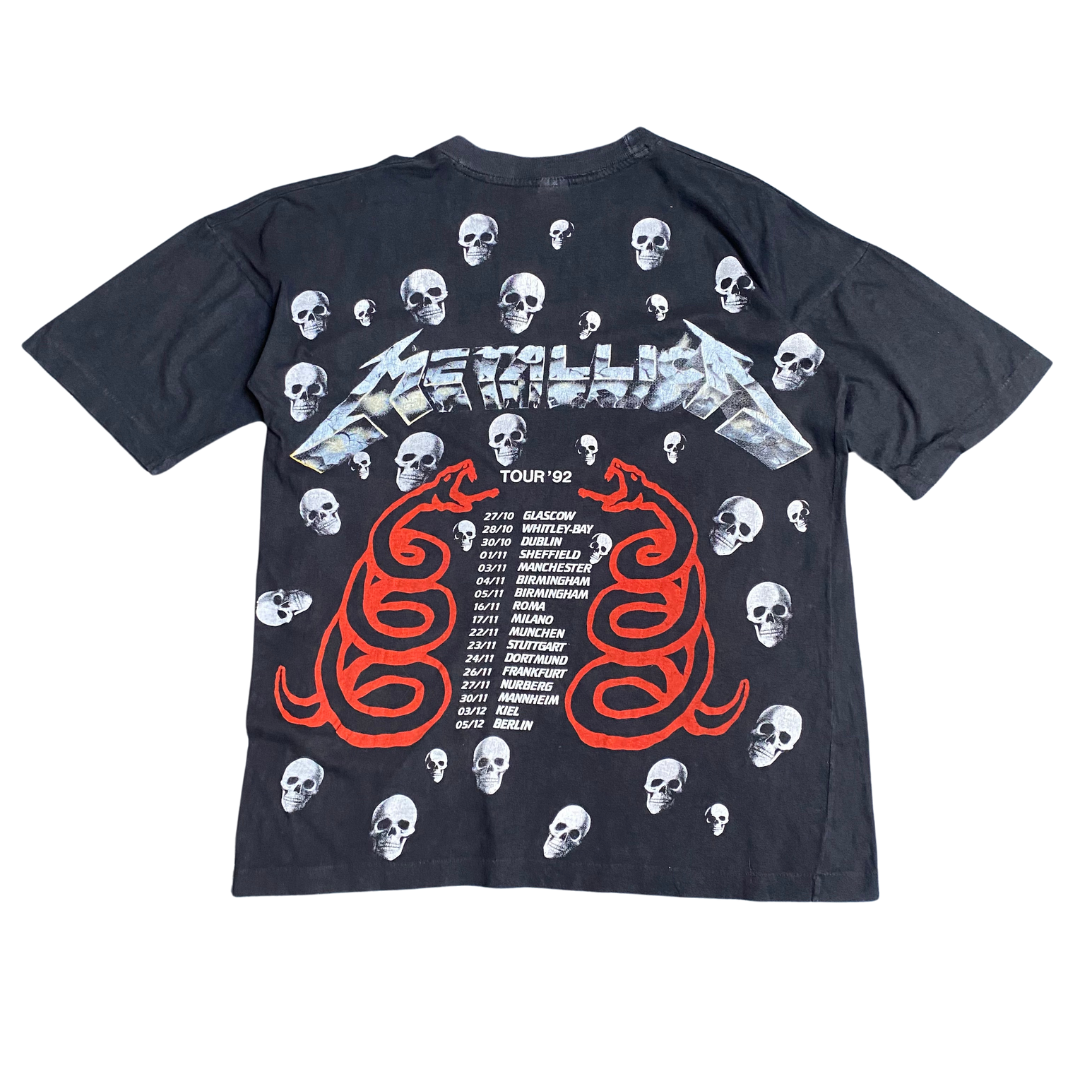 Metallica 1992 European Tour Tee