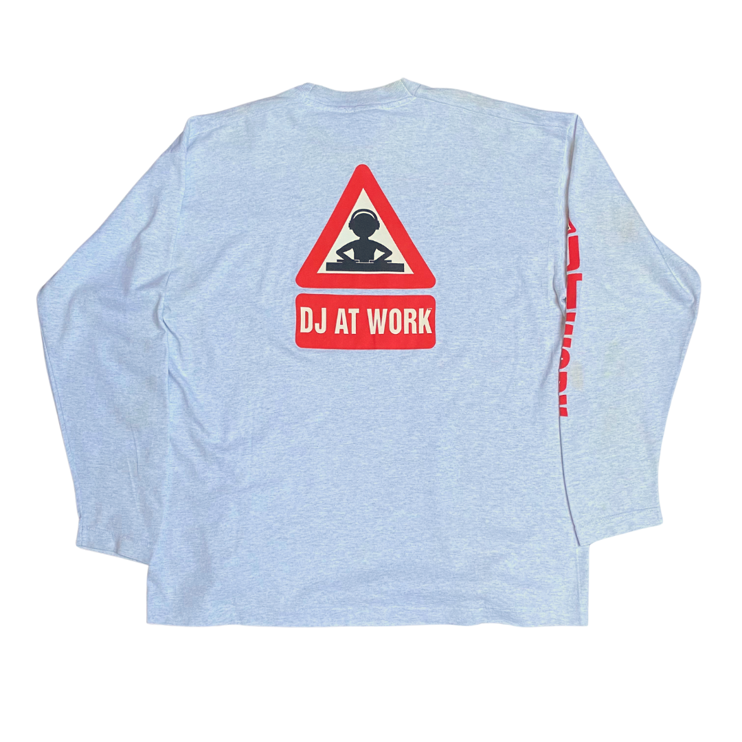 DJ At WORK 90's Longsleeved Tee