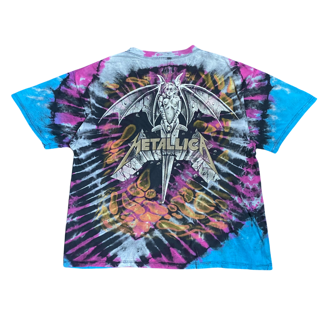 Metallica 90's Tie Dye Tee