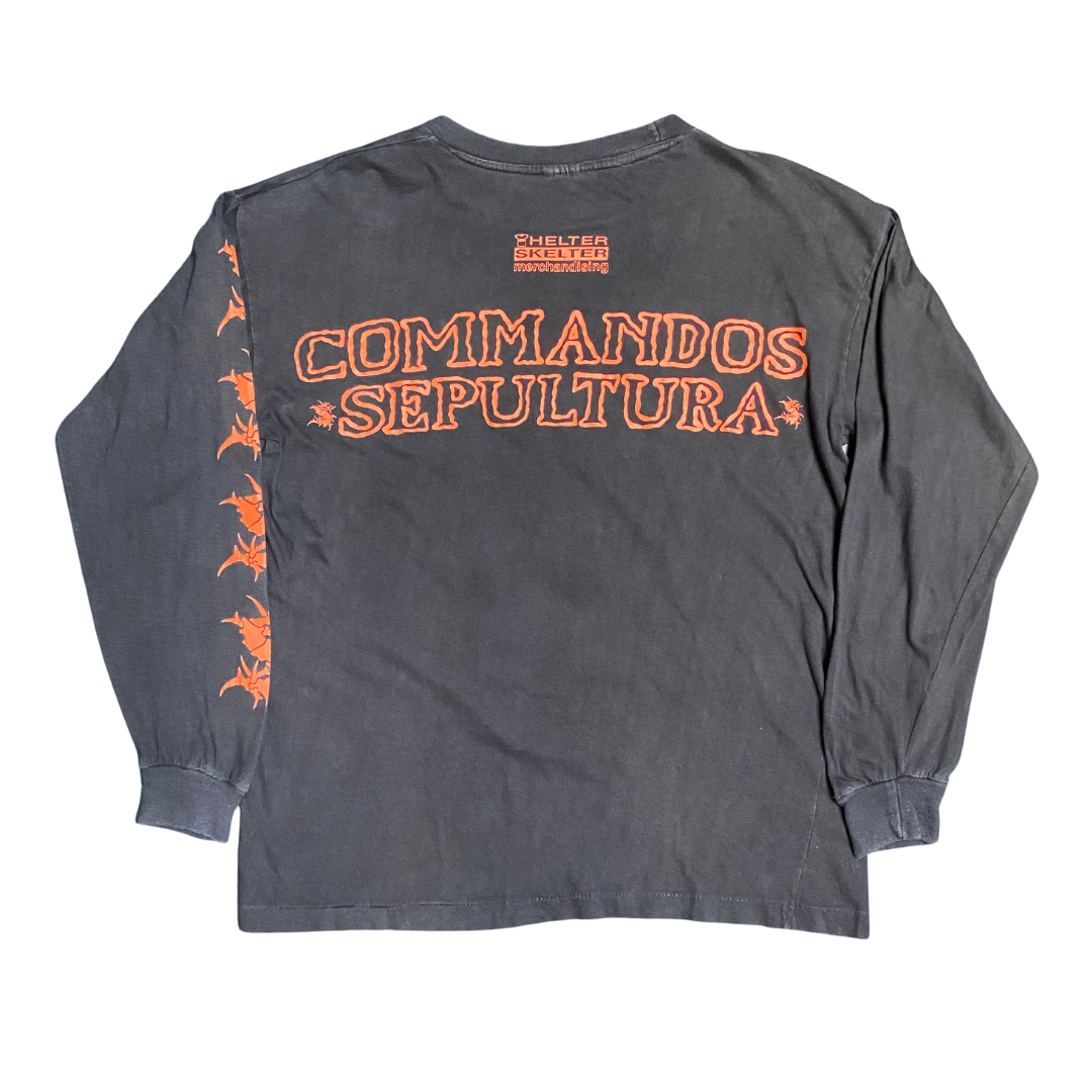 Sepultura 90's Commandos Longsleeved Tee