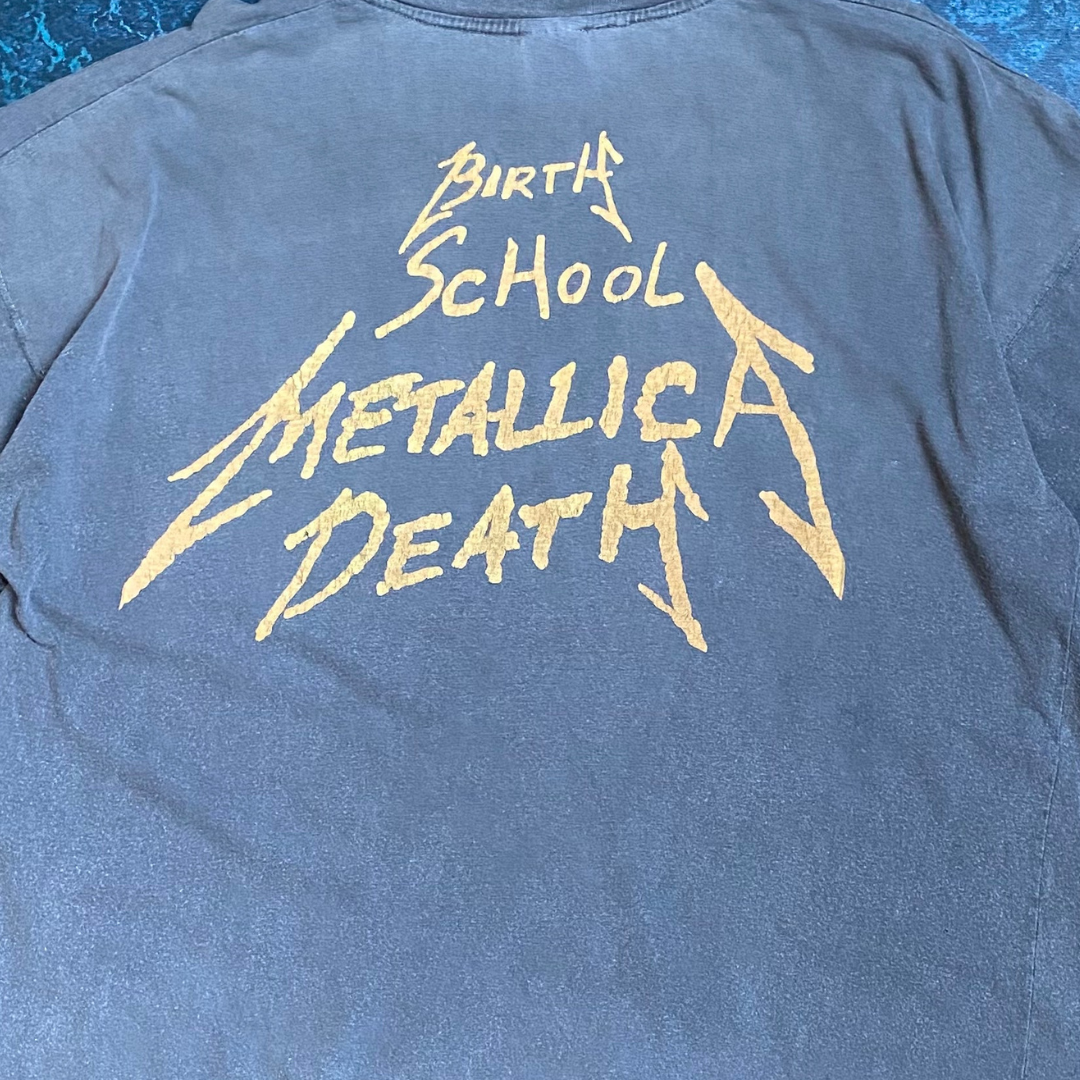 Metallica 90's Birth School Metallica Death Tee