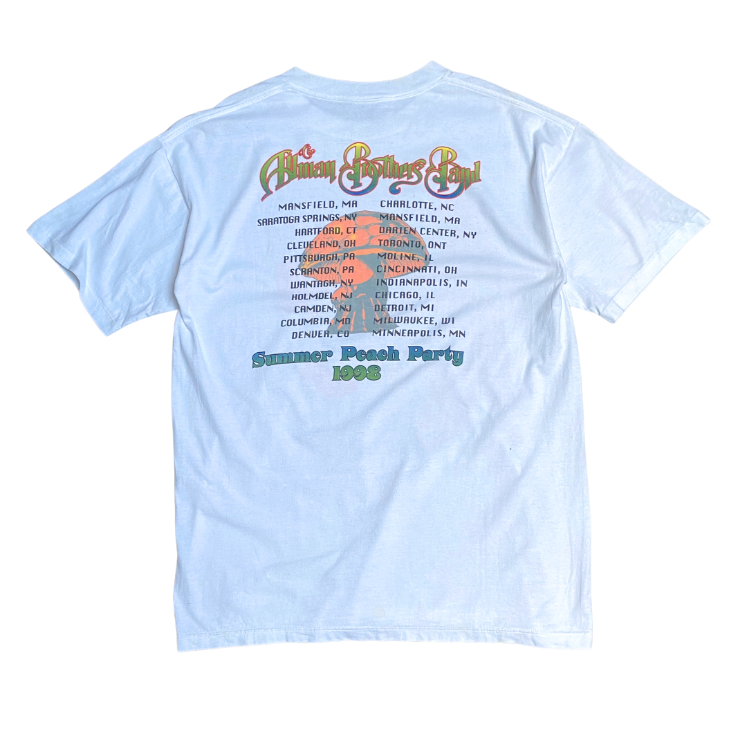 The Allman Brothers Band 1996 Summer Peach Party Tee