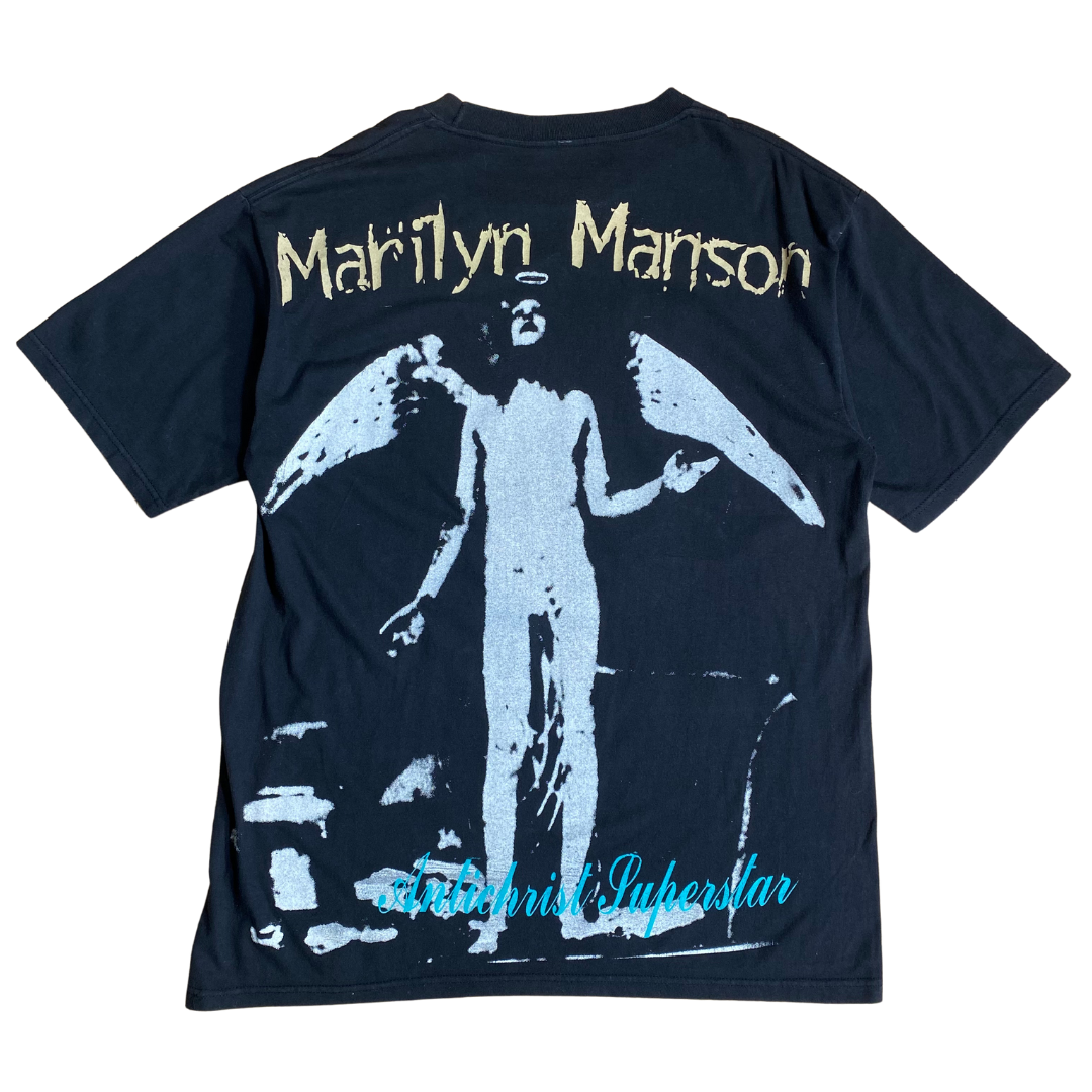 Marilyn Manson 1996 Antichrist Superstar All Over Print Tee