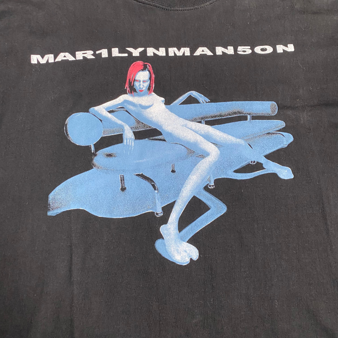 Marilyn Manson 1998 Mechanical Animals Long Sleeved Tee