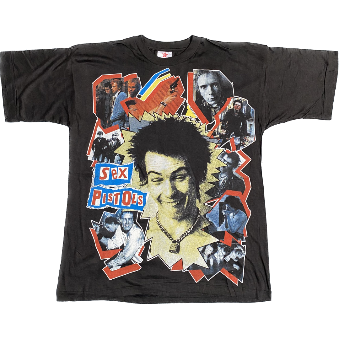 Sex Pistols 90's Sid Vicious European Bootleg Tee