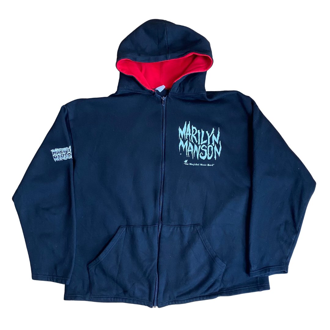 Marilyn Manson 90's The Magickal Music Band Hoodie