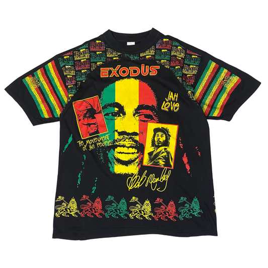 Bob Marley 90's Exodus All Over Print Tee