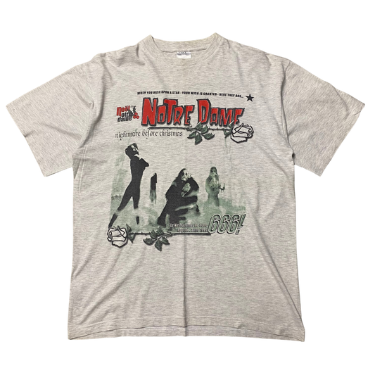 Notre Dame 90's Nightmare Before Christmas Tee