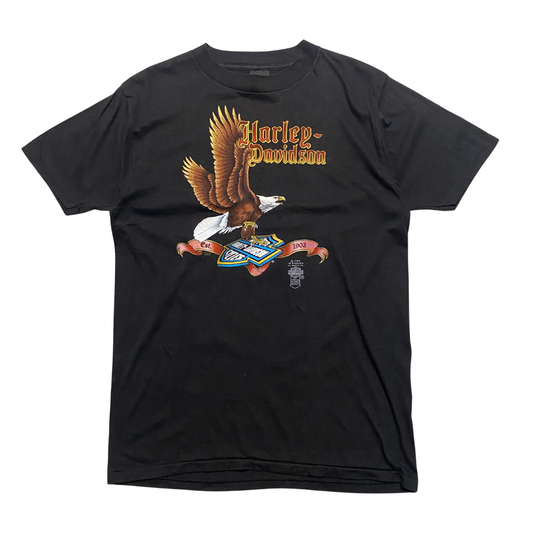 Harley Davidson 1986 Eagle 3D-Emblem Tee
