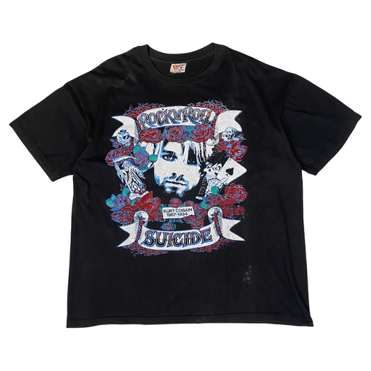 Kurt Cobain 1994 Rock 'N Roll Suicide Tee