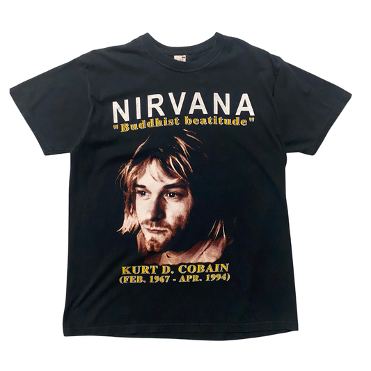 Nirvana 00's Buddhist Beatitude Tee
