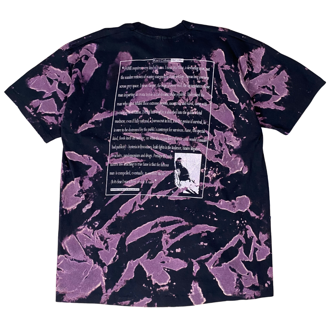 Kurt Cobain 1994 FAME Memorial Tie Dye Tee