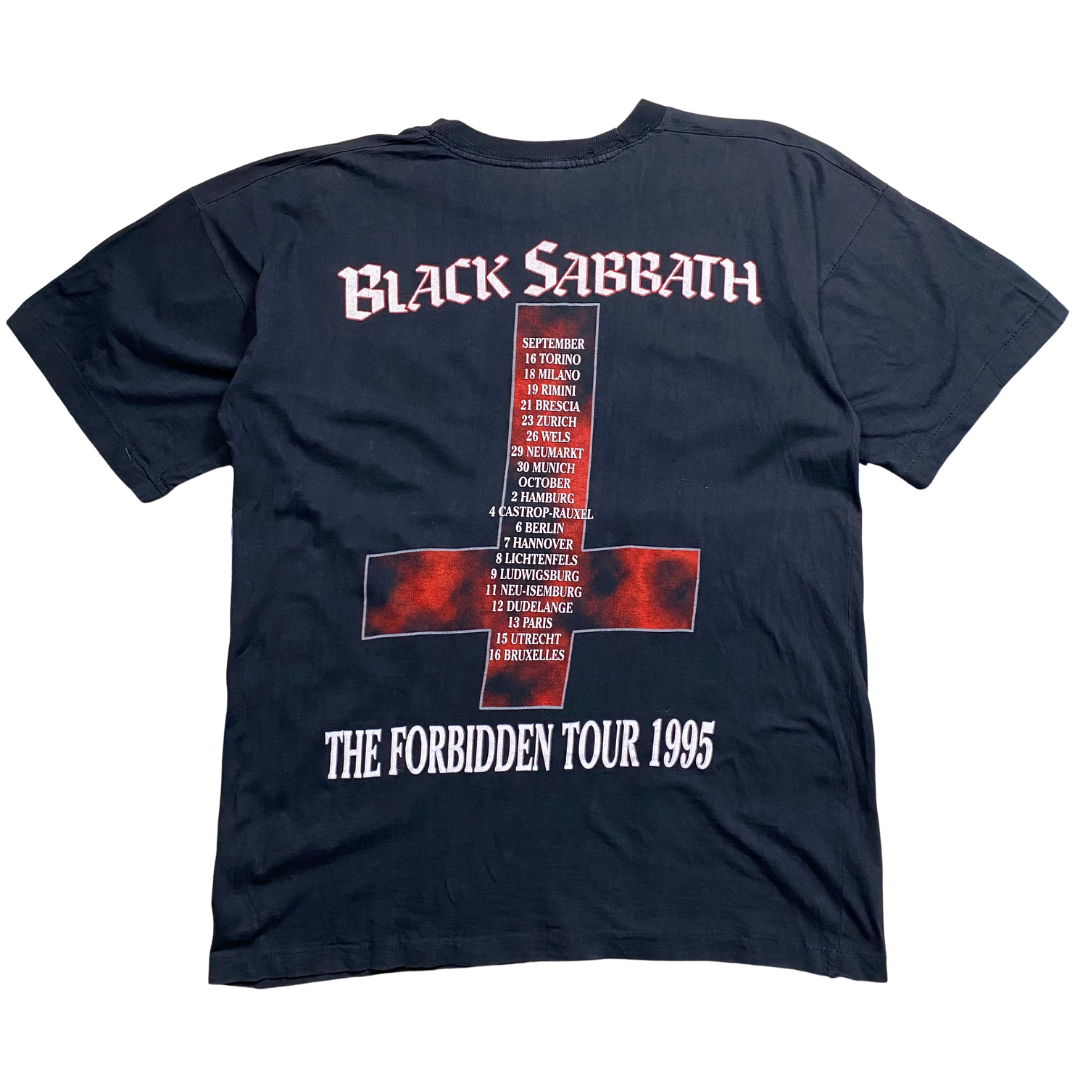 Black Sabbath 1995 The Forbidden Tour Tee