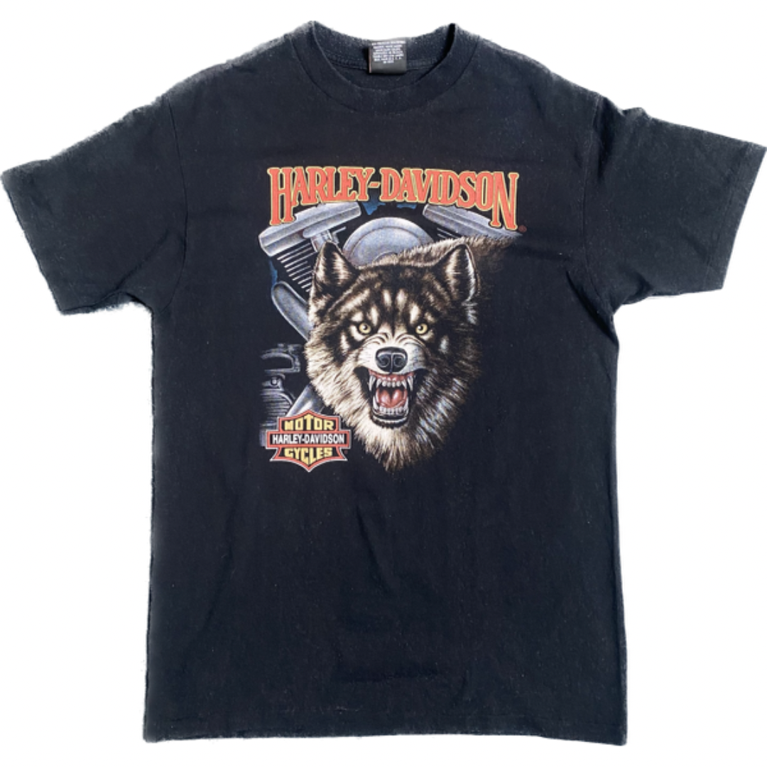 Harley Davidson 1991 Axl Rose Wolf Tee