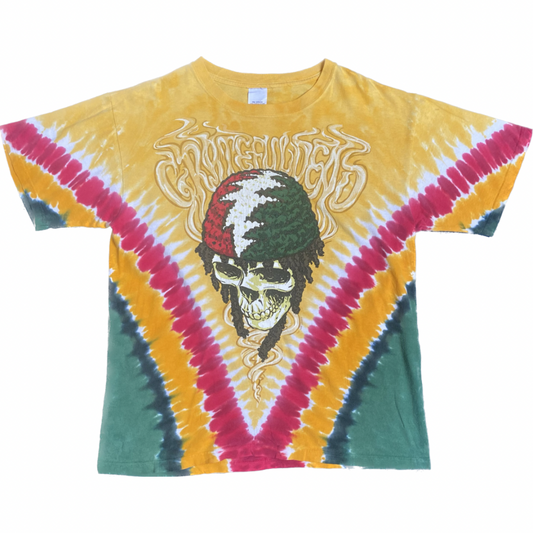 Grateful Dead 2003 Rasta Tie-Dye Tee