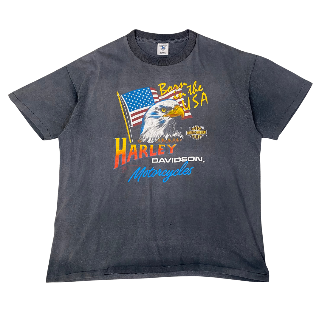 Harley Davidson 1988 Born In The USA Tee