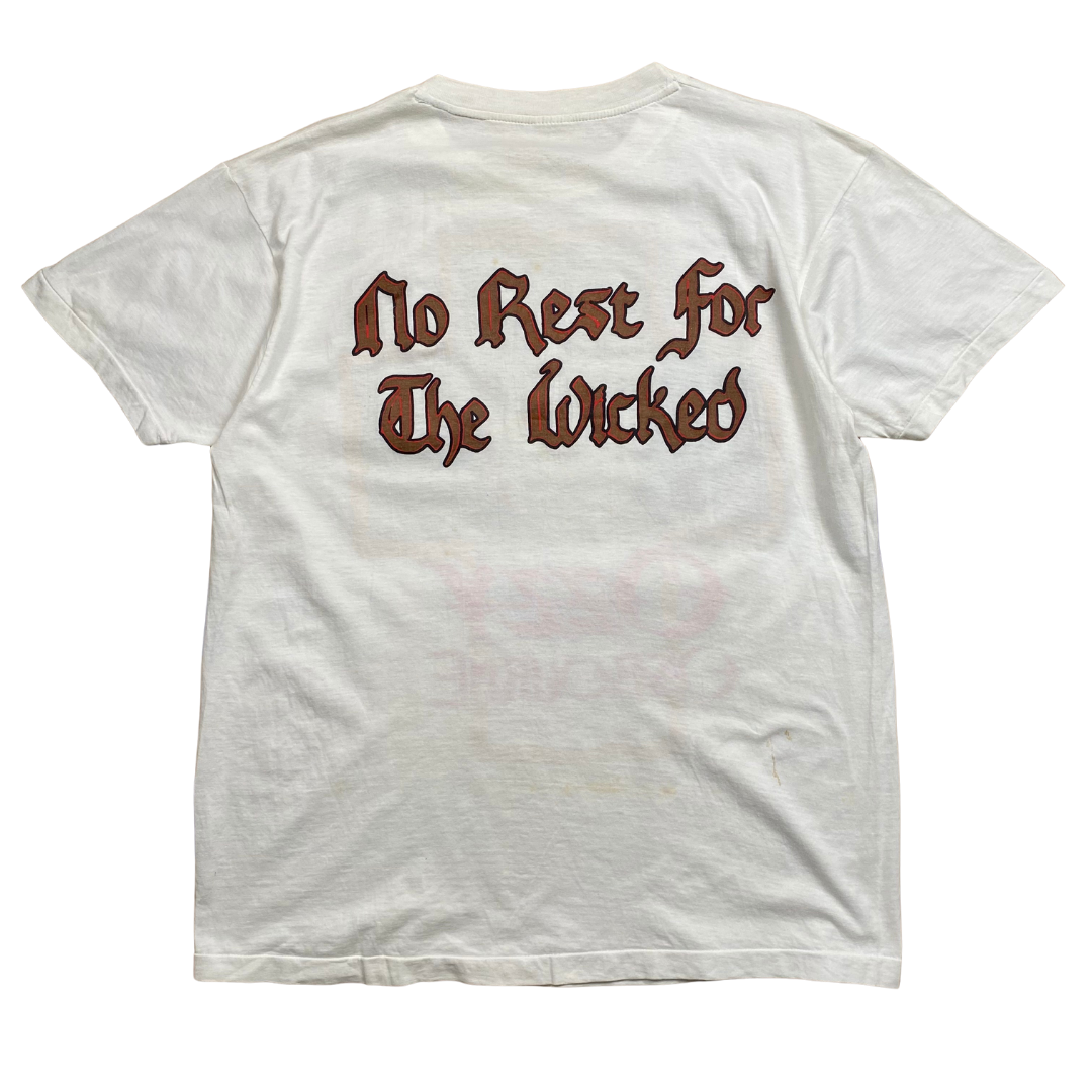 Ozzy Osbourne 80's No Rest For The Wicked Tee