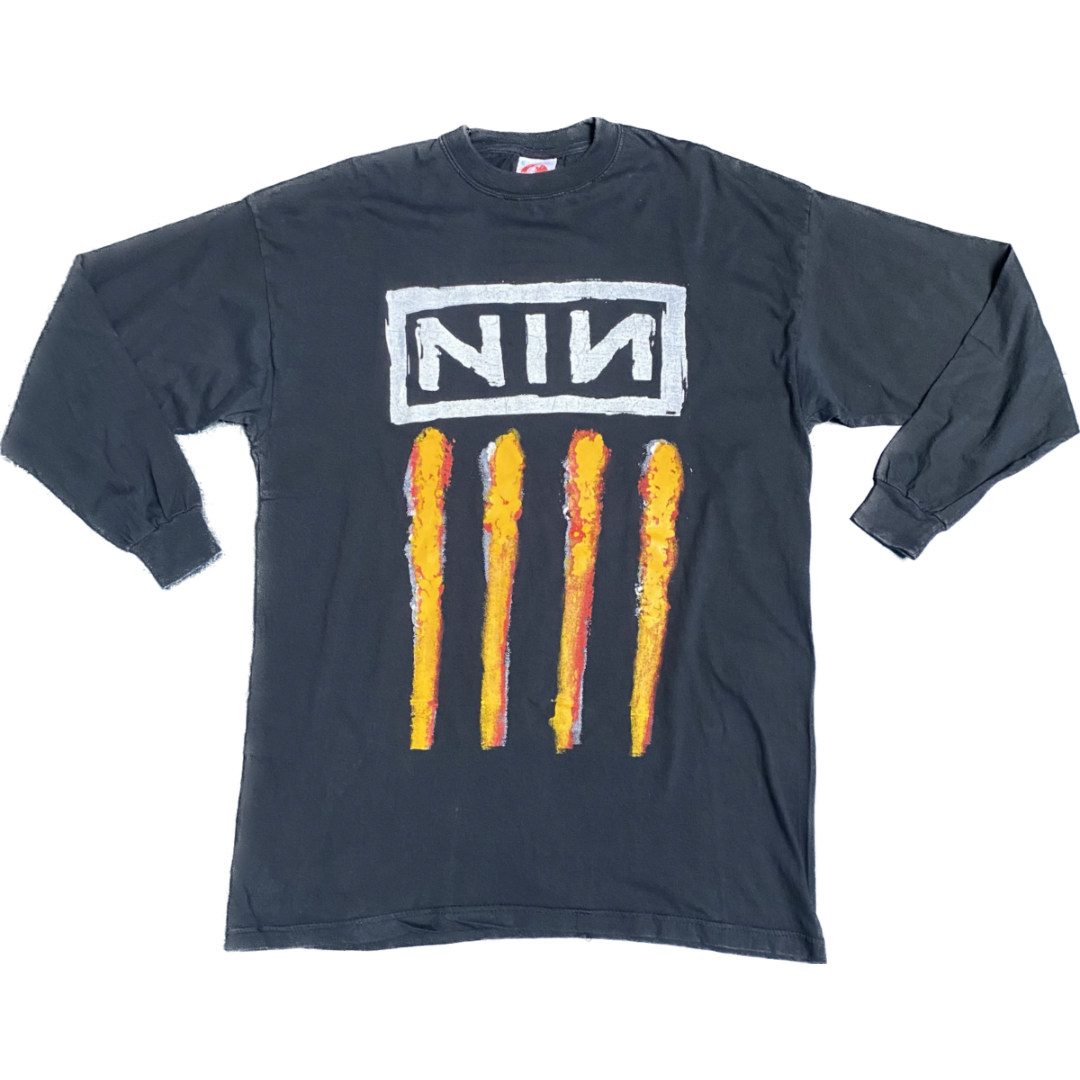 Nine Inch Nails 90's The Downward Spiral Long Sleeve Tee