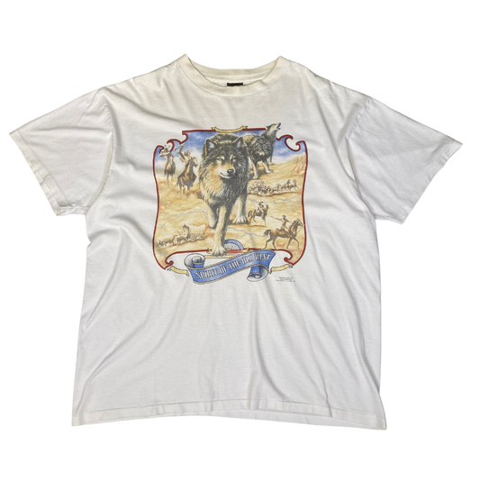Spirit Of The Old West 1993 3D Emblem Tee
