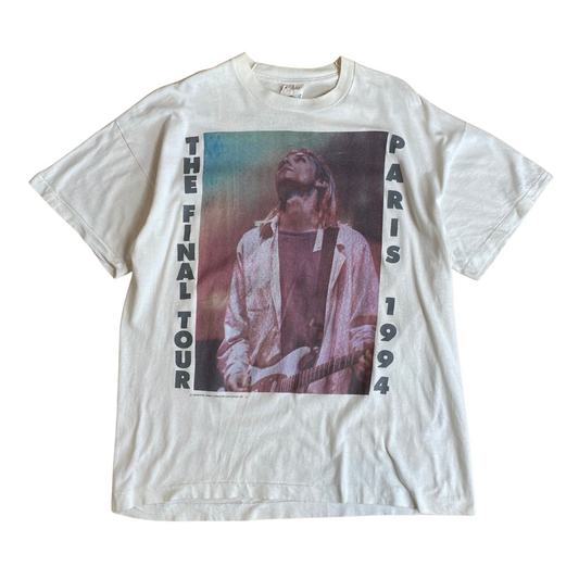 Nirvana 1994 The Final Tour Paris Tee