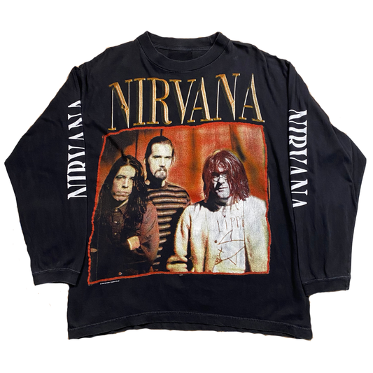 Nirvana 1998 Flipper Longsleeved Tee