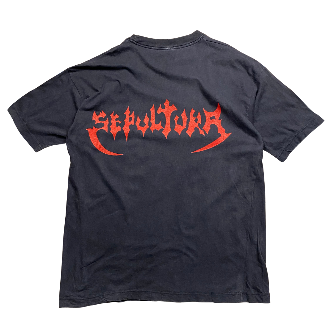 Sepultura 90's Morbid Vision All Over Print Tee