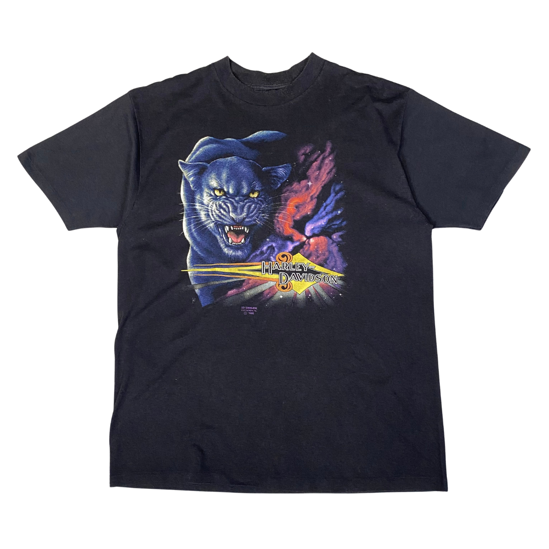 Harley Davidson 1990 Panther 3D Emblem Tee