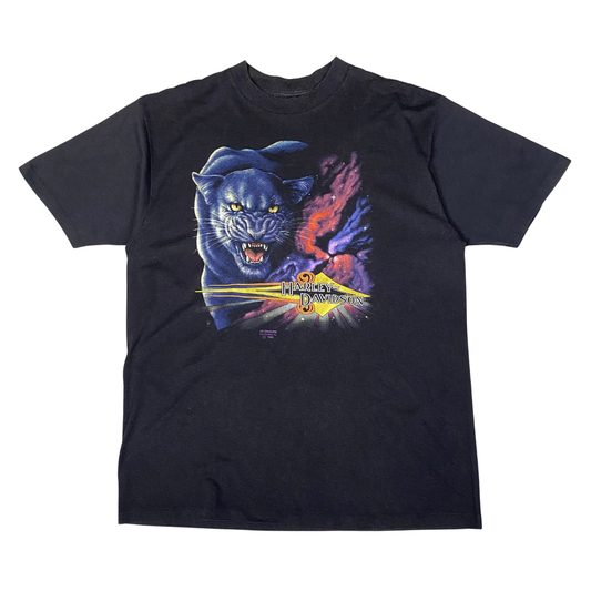 Harley Davidson 1990 Panther 3D Emblem Tee